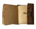 Vintage Leather Bound Journal Antique Garden Flower Notebook Spell Book Of Shadows Grimoire Journal Diary 7x5 Inch